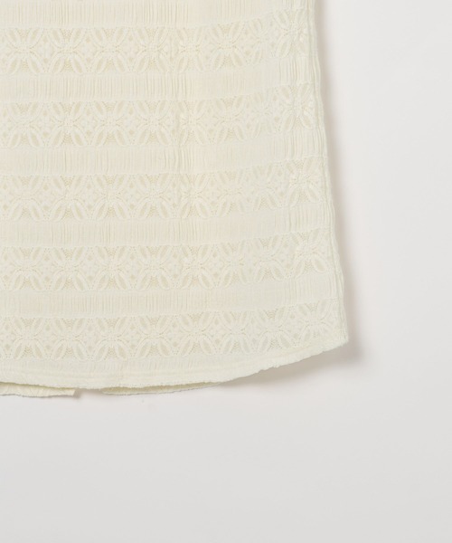 LEPSIM（レプシィム）の「起毛レースナロースカート　645144（スカート・レディース・アイボリー/ブラック・FREE）」の18枚目の写真