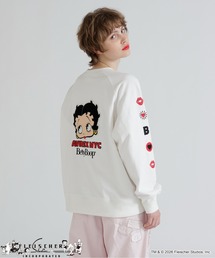 BETTY BOOP（ベティ・ブープ）の「《AVIREX× Betty Boop》CREW NECK SWEAT（スウェット）」