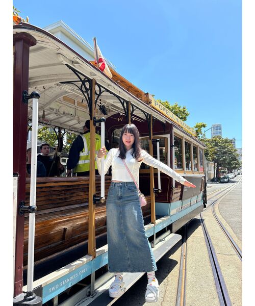 MUSINSA STANDARD WOMAN（ムシンサスタンダードウーマン）の「ウィメンズリブスリムフード付き長袖Tシャツ[アイボリー]（パーカー・レディース・その他・LARGE/MEDIUM/SMALL/X-SMALL/X-LARGE）」の2枚目の写真