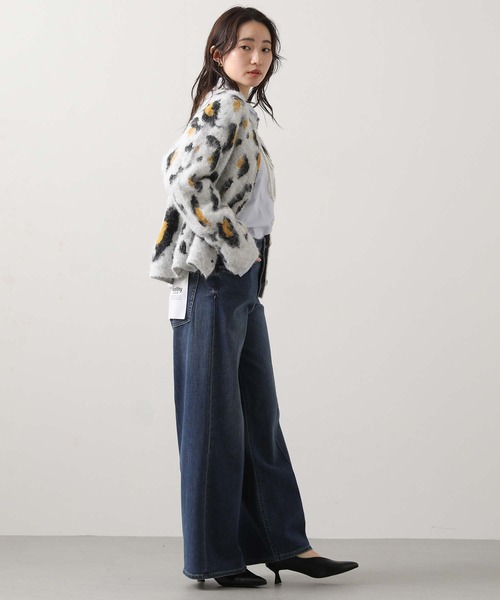 Gready Brilliant（グレディブリリアン）の「【WEB限定】レオパードニットカーディガン（カーディガン/ボレロ・レディース・ダークグレー/ライトグレー・FREE）」の22枚目の写真