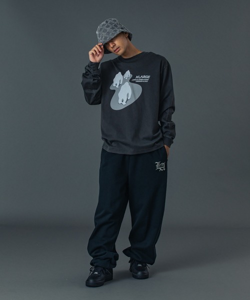 XLARGE（エクストララージ）の「JUNGLE OPERATIONS L/S TEE（Tシャツ/カットソー・メンズ・ブラック/ホワイト/ネイビー・S/M/L/XL）」の10枚目の写真