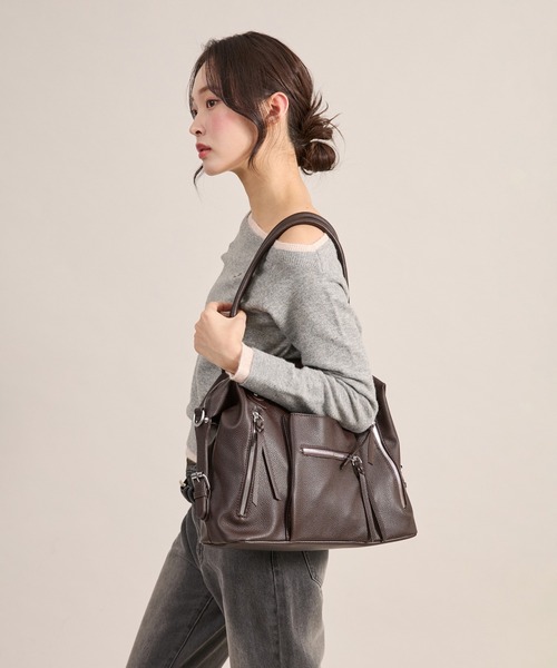 apresjour mignon×ARIAZ】マルチポケット2wayトートバッグ（トート