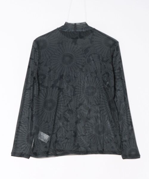 カヤ（カヤ）の「【カヤ】型うつしシアーインナートップス（Tシャツ/カットソー・レディース・ブルー/ホワイト/スミクロ/パープル/エンジ・FREE）」の6枚目の写真