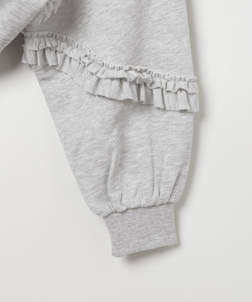 LEPSIM(レプシィム)の「フリル裏毛チュニック 639456(チュニック・レディース・ブラック/アイボリー/トップグレー・FREE)」の13枚目の写真