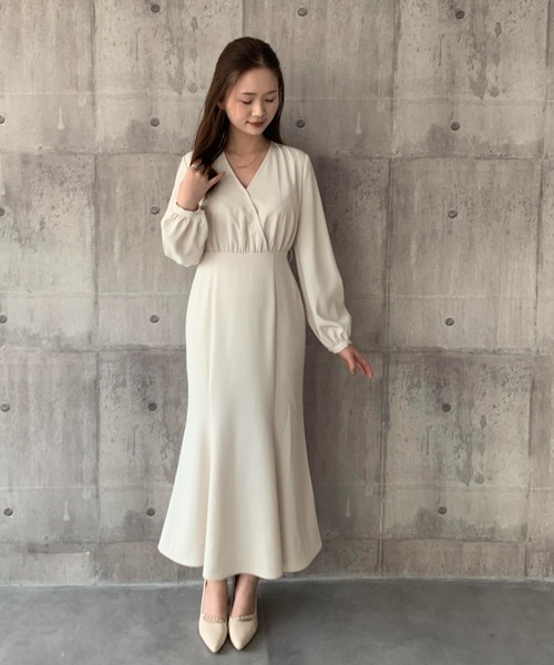 セール】【新作登場！】カシュクール きれいめ 通勤 レディース