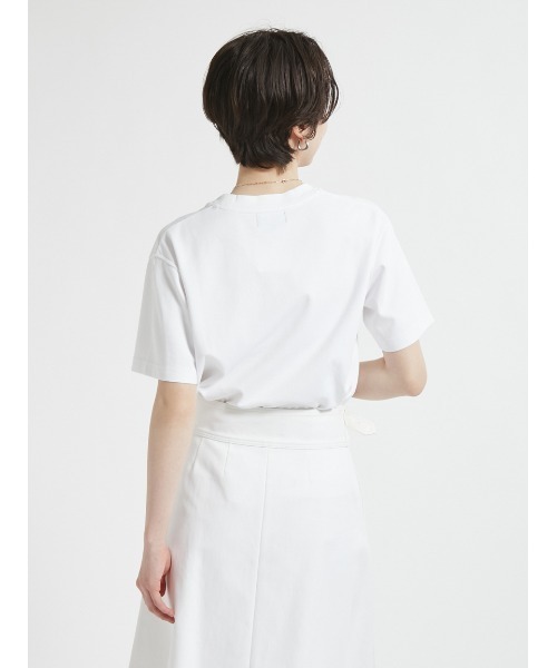 Barbour(バブアー)の「ワンポイントロゴ 胸ポケット TシャツJapan Exclusive(レディース)(Tシャツ/カットソー・レディース・ベージュ/ホワイト/ピンク/ブラック/ブルー・SMALL/MEDIUM)」の11枚目の写真