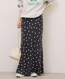JOURNAL STANDARD relume（ジャーナルスタンダード　レリューム）の「ランダムドットロングスカート（スカート）」