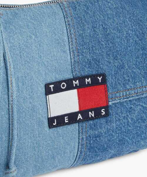 tommy jeans(トミー ジーンズ)の「【ウォニョン着用】デニムパッチワークショルダーバッグ(ショルダーバッグ・レディース・ブルー・FREE)」の3枚目の写真