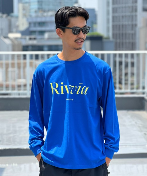 Rivvia PROJECTS(リヴィアプロジェクツ)の「【Rivvia PROJECTS】RP LS T-SHIRT(Tシャツ/カットソー・メンズ・ブルー/ブラック/ホワイト・LARGE/X-LARGE/MEDIUM)」の3枚目の写真