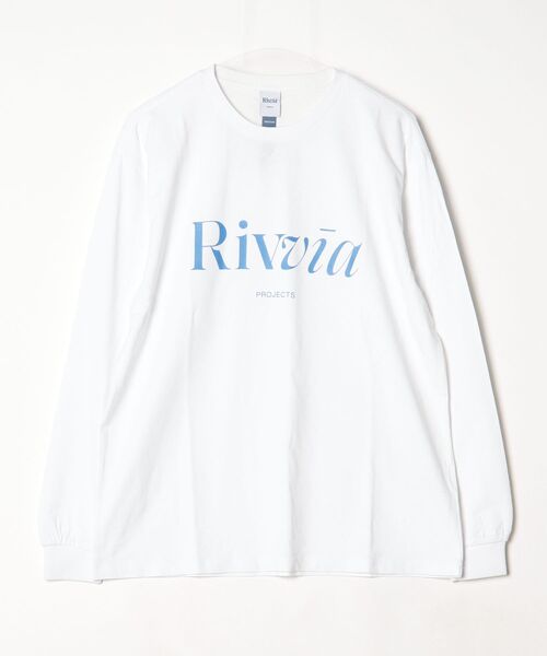 Rivvia PROJECTS(リヴィアプロジェクツ)の「【Rivvia PROJECTS】RP LS T-SHIRT(Tシャツ/カットソー・メンズ・ブルー/ブラック/ホワイト・LARGE/X-LARGE/MEDIUM)」の5枚目の写真