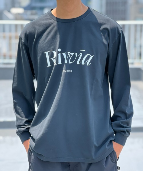 Rivvia PROJECTS(リヴィアプロジェクツ)の「【Rivvia PROJECTS】RP LS T-SHIRT(Tシャツ/カットソー・メンズ・ブルー/ブラック/ホワイト・LARGE/X-LARGE/MEDIUM)」の9枚目の写真