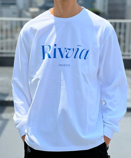Rivvia PROJECTS(リヴィアプロジェクツ)の「【Rivvia PROJECTS】RP LS T-SHIRT(Tシャツ/カットソー・メンズ・ブルー/ブラック/ホワイト・LARGE/X-LARGE/MEDIUM)」の8枚目の写真