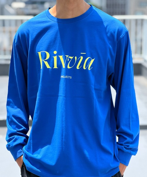 Rivvia PROJECTS(リヴィアプロジェクツ)の「【Rivvia PROJECTS】RP LS T-SHIRT(Tシャツ/カットソー・メンズ・ブルー/ブラック/ホワイト・LARGE/X-LARGE/MEDIUM)」の10枚目の写真