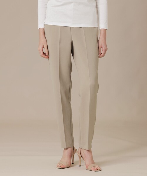 MACKINTOSH LONDON(マッキントッシュ ロンドン)の「ストレッチダブルクロステーパードパンツ(その他パンツ・レディース・ベージュ系その他/ネイビー・36/40/38)」の2枚目の写真