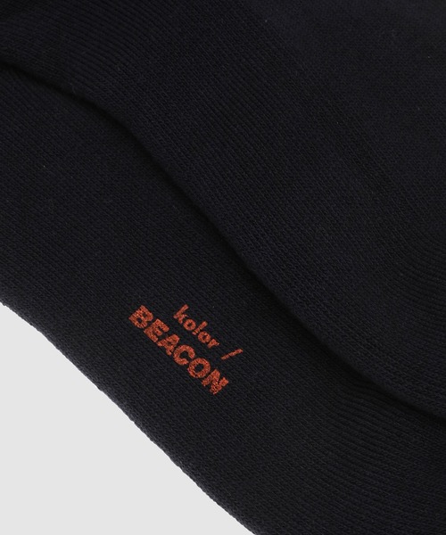 kolor BEACON（カラービーコン）の「26SBM-A06536（ソックス/靴下・メンズ・ネイビー/ホワイト・FREE）」の4枚目の写真