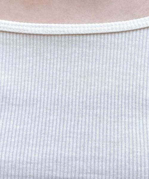 tiptop（ティップトップ）の「テレコチョーカーロンT（Tシャツ/カットソー・レディース・ブラック系その他/オフホワイト/ブラック/ホワイト系その他・FREE）」の14枚目の写真