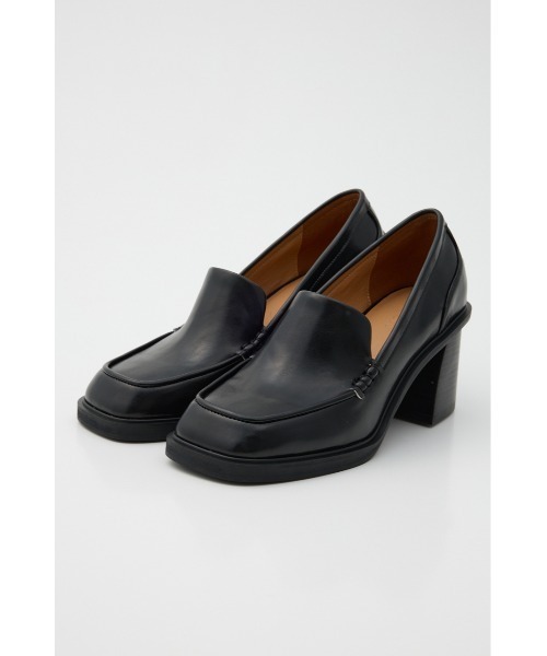 MOUSSY（マウジー）の「LOAFER HEEL シューズ（ローファー・レディース・ブラック/ブラウン・SMALL/MEDIUM/LARGE）」の4枚目の写真
