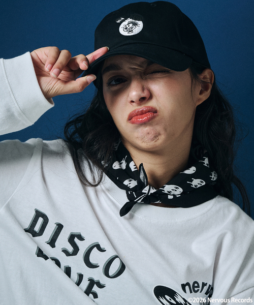 JOURNAL STANDARD(ジャーナルスタンダード)の「Nervous Records / ナーヴァス・レコーズ × JOURNAL STANDARD キャップ(キャップ・メンズ・ブラック/ベージュ・FREE)」の10枚目の写真