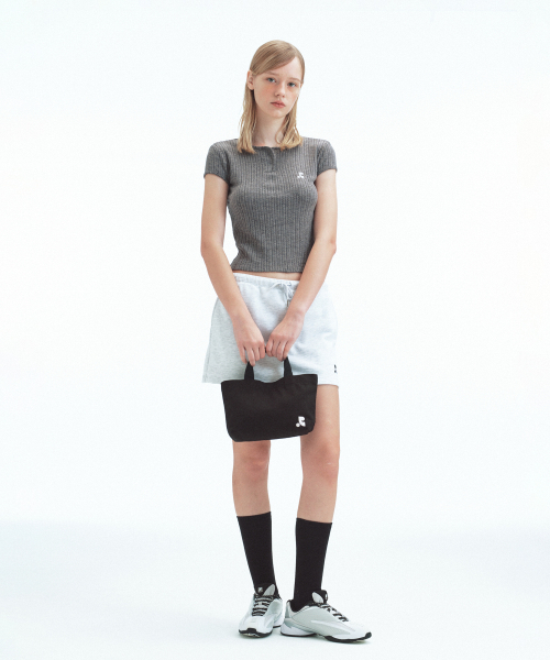 Rest&Recreation（レストアンドレクリエーション）の「COTTON MINI TOTE BAG - BLACK（トートバッグ・レディース・その他・ONE）」の3枚目の写真