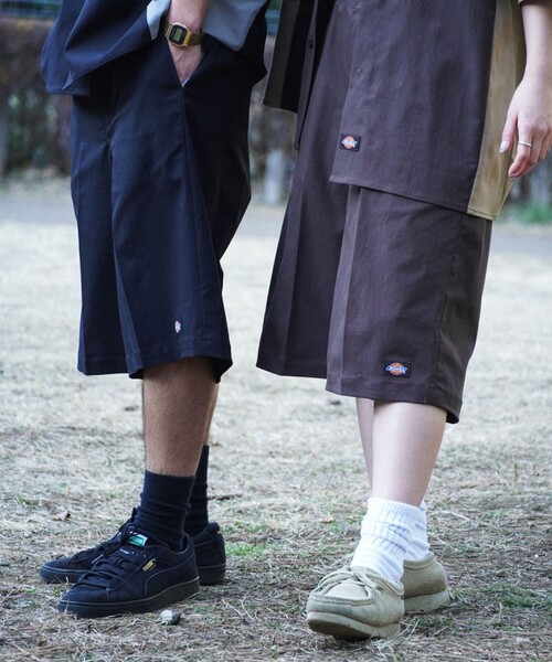 Dickies(ディッキーズ)の「【別注】Dickies / バイカラー ワイド ショーツ(その他パンツ・メンズ・ブラウン/ブラック/ネイビー・X-LARGE/LARGE/MEDIUM/SMALL)」の6枚目の写真