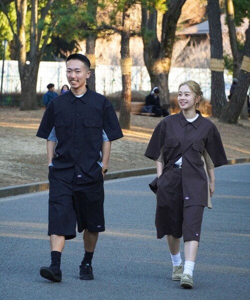 Dickies(ディッキーズ)の「【別注】Dickies / バイカラー ワイド ショーツ(その他パンツ・メンズ・ブラウン/ブラック/ネイビー・X-LARGE/LARGE/MEDIUM/SMALL)」の7枚目の写真