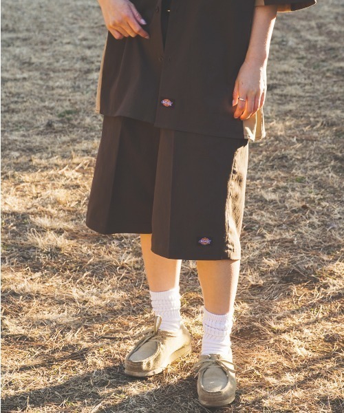 Dickies(ディッキーズ)の「【別注】Dickies / バイカラー ワイド ショーツ(その他パンツ・メンズ・ブラウン/ブラック/ネイビー・X-LARGE/LARGE/MEDIUM/SMALL)」の4枚目の写真