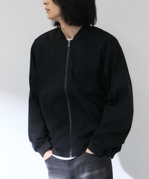 Mac-House（マックハウス）の「【Real Standard /リアルスタンダード】 メンズ ストレッチツイル リブジャケット 快適ストレッチ（ブルゾン）」