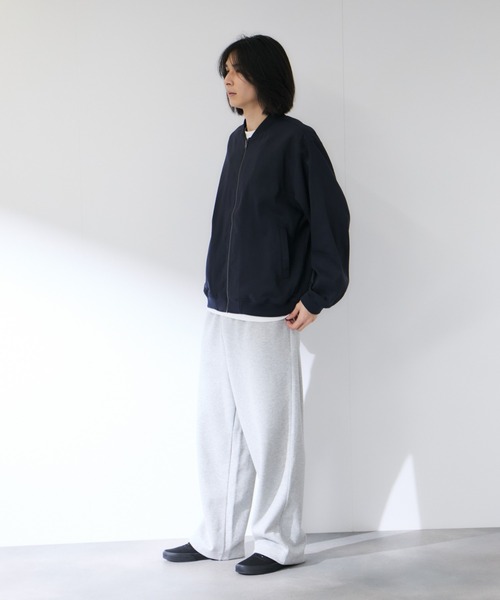 Mac-House(マックハウス)の「【Real Standard /リアルスタンダード】 メンズ ストレッチツイル リブジャケット 快適ストレッチ(ブルゾン・メンズ・ブラック/チャコール/ネイビー・S/M/L/XL)」の15枚目の写真