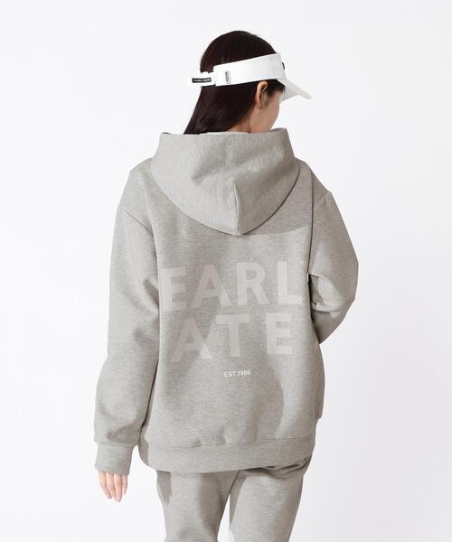 PEARLY GATES(パーリーゲイツ)の「【PEARLY GATES】T/ Cストレッチダンボール(スウェット・レディース・グレー/ネイビー/ホワイト・SMALL/MEDIUM)」の8枚目の写真