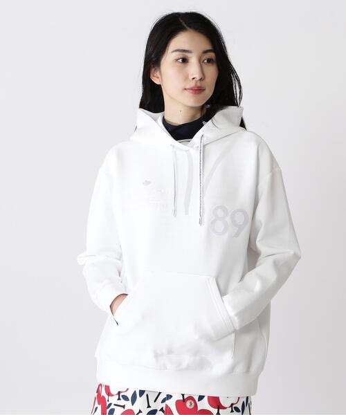 PEARLY GATES(パーリーゲイツ)の「【PEARLY GATES】T/ Cストレッチダンボール(スウェット・レディース・グレー/ネイビー/ホワイト・SMALL/MEDIUM)」の17枚目の写真