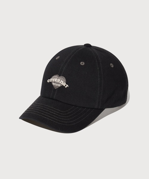 COVERNAT（カバーナット）の「WOMEN CLOVER HEART HEART COOPER LOGO BASIC STANDARD FIT BALL CAP（キャップ・レディース・ネイビー/ピンク/ホワイト/ブラック・FREE）」の14枚目の写真