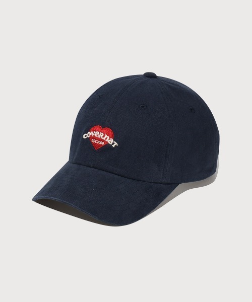COVERNAT（カバーナット）の「WOMEN CLOVER HEART HEART COOPER LOGO BASIC STANDARD FIT BALL CAP（キャップ・レディース・ネイビー/ピンク/ホワイト/ブラック・FREE）」の20枚目の写真