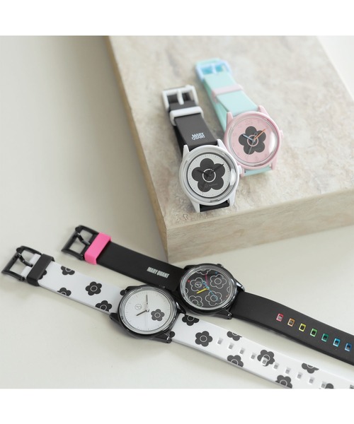 もも  マリークワント 腕時計 MARY QUANT × Q＆Q ウォッチ｜マリークヮントの通販｜&mall（アンド