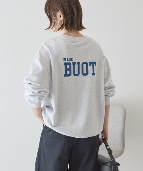 AMERICAN HOLIC（アメリカンホリック）の「カレッジロゴ裏毛スウェット（スウェット・レディース・ピンク/グリーン/ライトグレー/ダークネイビー・FREE）」の21枚目の写真