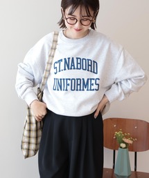 AMERICAN HOLIC | カレッジロゴ裏毛スウェット(スウェット)