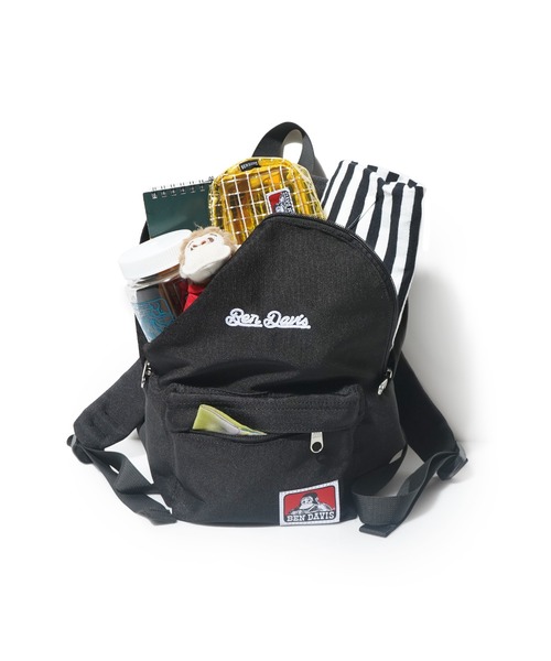 BEN DAVIS（ベンデイビス）の「《BEN DAVIS》KIDS DAYPACK(防水素材)/レインカバー付（バックパック/リュック・キッズ・ブラック/レッド/ネイビー/ブルー・FREE）」の5枚目の写真