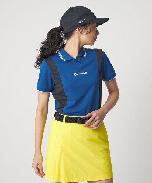 TaylorMade（テーラーメイド）の「【別注】＜TaylorMade×UNITED ARROWS＞ウィメンズ ショートスリーブ ポロシャツ（ポロシャツ・レディース・オフホワイト/ネイビー/ライトブルー・M/S/L）」の8枚目の写真