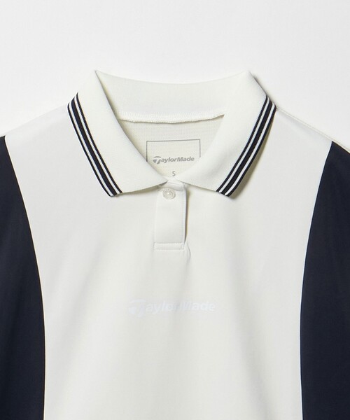 TaylorMade（テーラーメイド）の「【別注】＜TaylorMade×UNITED ARROWS＞ウィメンズ ショートスリーブ ポロシャツ（ポロシャツ・レディース・オフホワイト/ネイビー/ライトブルー・M/S/L）」の10枚目の写真