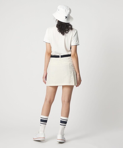 TaylorMade（テーラーメイド）の「【別注】＜TaylorMade×UNITED ARROWS＞ウィメンズ ショートスリーブ ポロシャツ（ポロシャツ・レディース・オフホワイト/ネイビー/ライトブルー・M/S/L）」の17枚目の写真