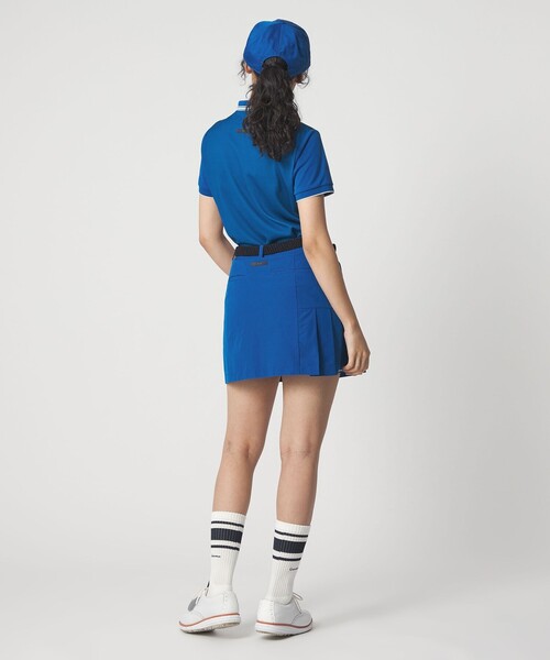 TaylorMade（テーラーメイド）の「【別注】＜TaylorMade×UNITED ARROWS＞ウィメンズ ショートスリーブ ポロシャツ（ポロシャツ・レディース・オフホワイト/ネイビー/ライトブルー・M/S/L）」の21枚目の写真