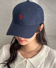U.S. POLO ASSN.（ユーエスポロアッスン）の「GeeRA別注【U.S. POLO ASSN.】綿１００％深つばベースボールキャップ（キャップ）」