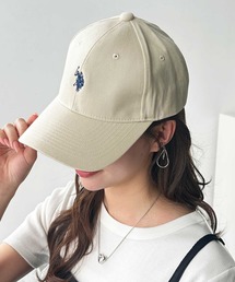 U.S. POLO ASSN.（ユーエスポロアッスン）の「GeeRA別注【U.S. POLO ASSN.】綿１００％深つばベースボールキャップ（キャップ）」