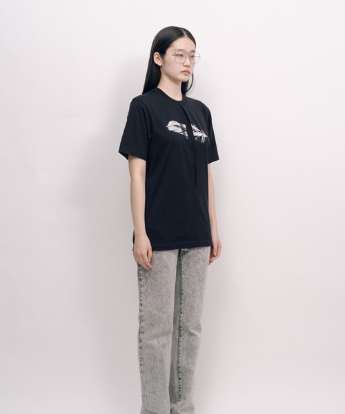 KEISUKEYOSHIDA(ケイスケヨシダ)の「Back Lining T-shirt(Tシャツ/カットソー・レディース・ブラック/ホワイト・M/L)」の15枚目の写真