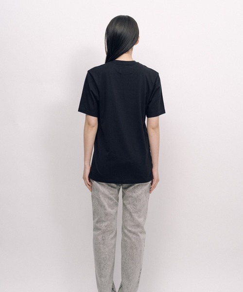 KEISUKEYOSHIDA(ケイスケヨシダ)の「Back Lining T-shirt(Tシャツ/カットソー・レディース・ブラック/ホワイト・M/L)」の16枚目の写真