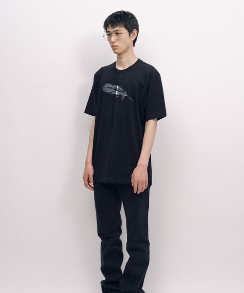 KEISUKEYOSHIDA(ケイスケヨシダ)の「Back Lining T-shirt(Tシャツ/カットソー・レディース・ブラック/ホワイト・M/L)」の18枚目の写真