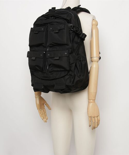 MANASTASH（マナスタッシュ）の「F/CE./エフ シーイー/420 re/cor TACTICAL BP/420 re/corタクティカルバックパック（バックパック/リュック・メンズ・オリーブ系/ブラック・F）」の4枚目の写真