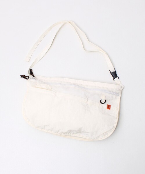 UNIVERSAL OVERALL(ユニバーサルオーバーオール)の「【UNIVERSAL OVERALL】Ripstop Apron Bag(ショルダーバッグ・メンズ・アイボリー/ブラック/オレンジ/ベージュ/グレー・FREE)」の2枚目の写真