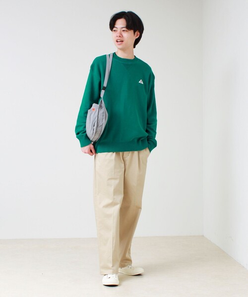 UNIVERSAL OVERALL(ユニバーサルオーバーオール)の「【UNIVERSAL OVERALL】Ripstop Apron Bag(ショルダーバッグ・メンズ・アイボリー/ブラック/オレンジ/ベージュ/グレー・FREE)」の19枚目の写真