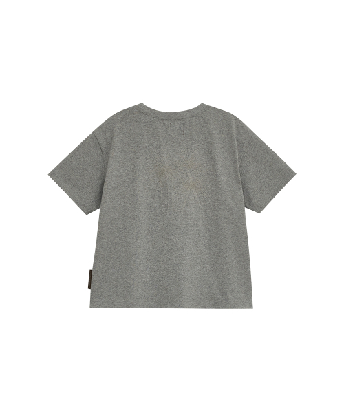 DEFGARMENTS（デフグラメンツ）の「FIRE LINE T-SHIRTS [BLACK]（Tシャツ/カットソー・レディース・アッシュグレー/ブラック・SMALL/MEDIUM/LARGE）」の4枚目の写真