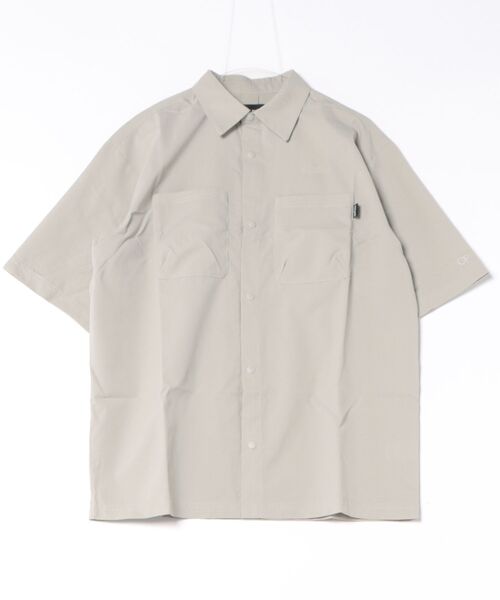 Ocean Pacific(オーシャンパシフィック)の「Ocean Pacific オーシャンパシフィック DotAir ドットエア 撥水 軽量 シャツ 半袖シャツ Tシャツ(Tシャツ/カットソー・メンズ・ブラック/ベージュ・LL/L/M)」の17枚目の写真
